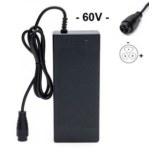 cargador 60V para patinete eléctrico